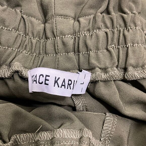 GRACE KARIN Paper Bag Tie Waist Pants - Picture 4 of 4